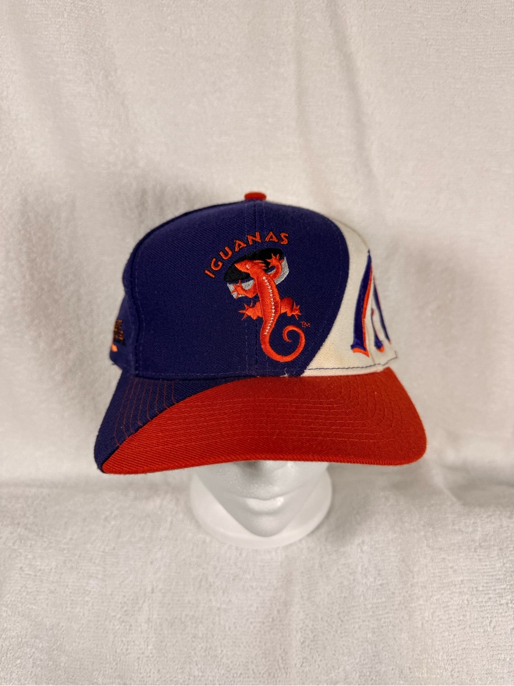 Top of the World Iguanas Tricolor Baseball Snapback Hat
